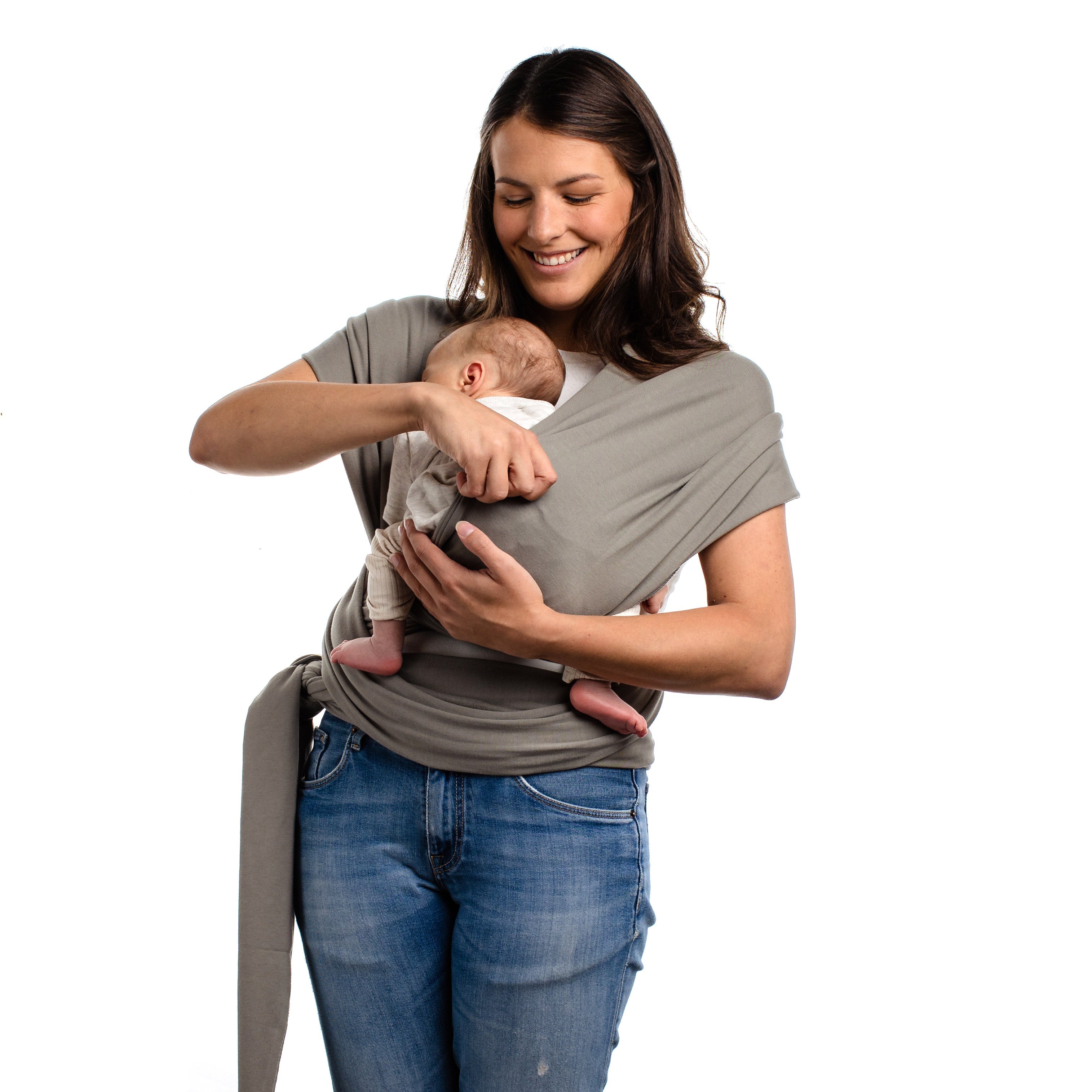 Boba Baby Wrap Carrier Newborn to Toddler - Stretchy Baby Wraps Carrier -  Baby Sling - Hands-Free Baby Carrier Wrap - Baby Carrier Sling - Baby  Carrier Newborn to Toddler 3-15 kg (Grey) : : Baby