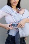 Looking for the perfect baby carrier? Say hello to Boba Bliss! With its two layer stretchy elastic knit fabric, this newborn baby carrier offers cocoon-like comfort for your little one up to 18 months and 35 lbs (16 kg). Get yours today!