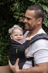 Boba classic baby carrier Organic Slate. Our streamlined soft structured baby carrier is designed to go and grow with your little one. This ergonomic front facing baby carrier is ready to use from infant to toddler.