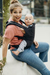 Boba classic baby carrier Organic Slate. Our streamlined soft structured baby carrier is designed to go and grow with your little one. This ergonomic front facing baby carrier is ready to use from infant to toddler.